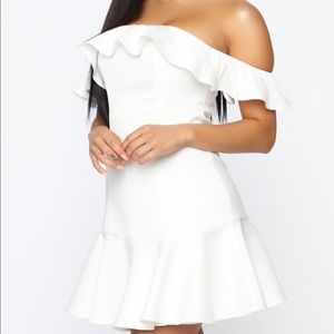 Fashion Nova white dress